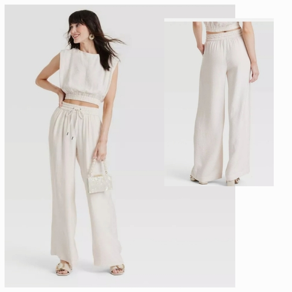 a new day Pants - A.New.Day Cream Pants
